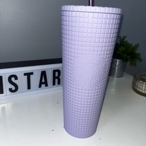 OG purple lilac grid gold starbucks cup. Never Used.